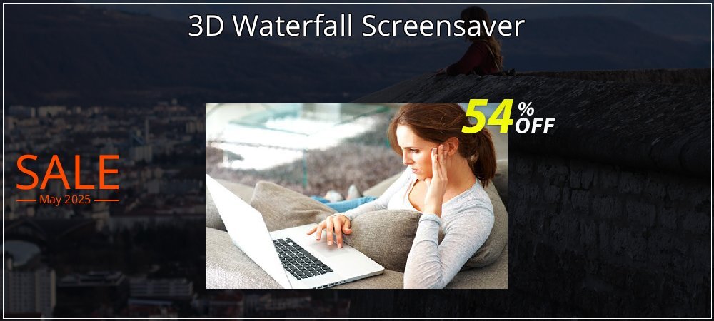 3D Waterfall Screensaver coupon on April Fools Day promotions