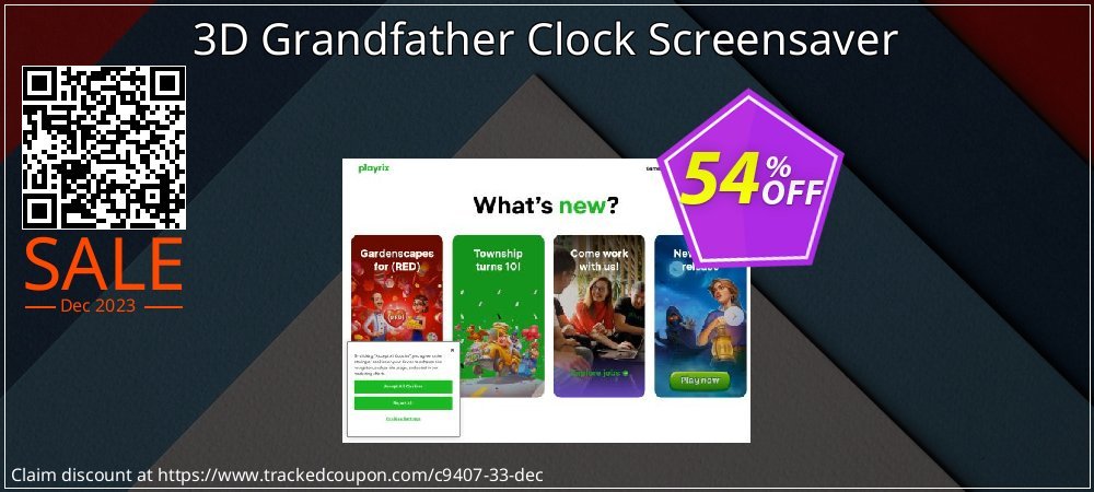 3D Grandfather Clock Screensaver coupon on Easter Day deals