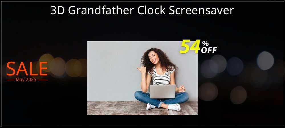 3D Grandfather Clock Screensaver coupon on Easter Day deals