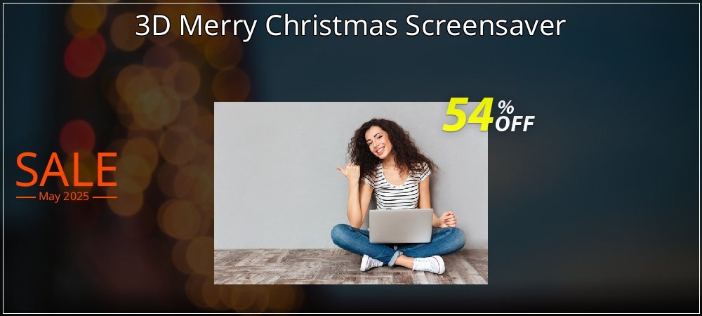 3D Merry Christmas Screensaver coupon on Mother Day offering discount