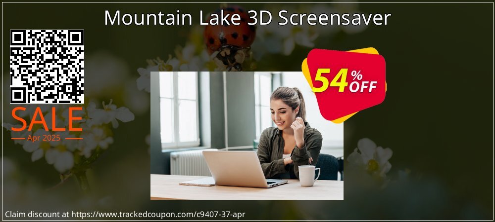 Mountain Lake 3D Screensaver coupon on April Fools Day offering discount