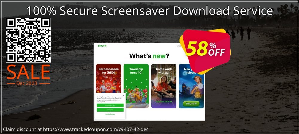 100% Secure Screensaver Download Service coupon on April Fools' Day deals