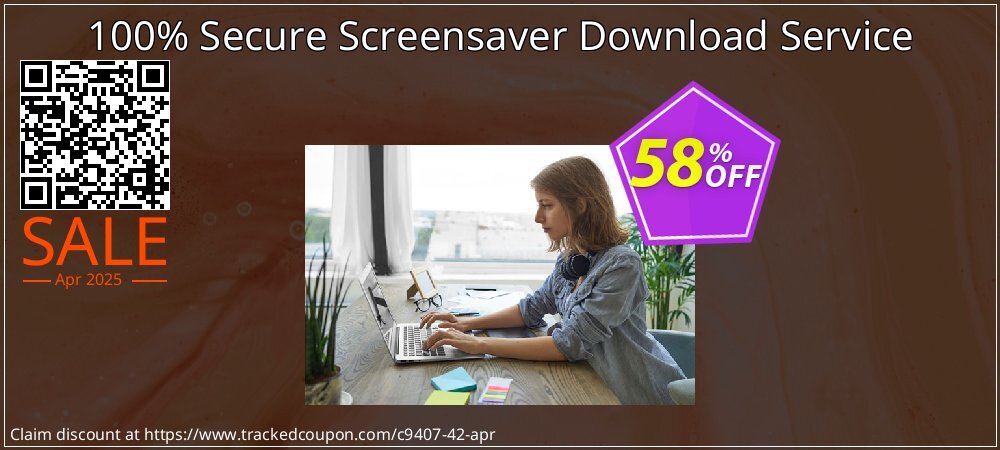 100% Secure Screensaver Download Service coupon on Working Day offer