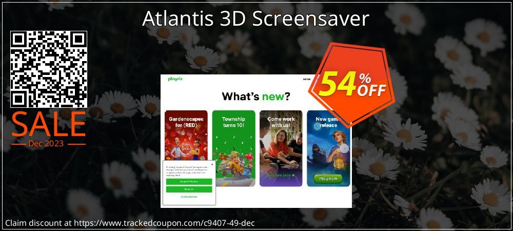 Atlantis 3D Screensaver coupon on World Password Day sales