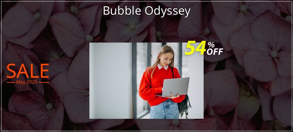 Bubble Odyssey coupon on National Walking Day sales