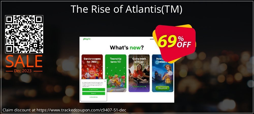 The Rise of Atlantis - TM  coupon on World Party Day deals