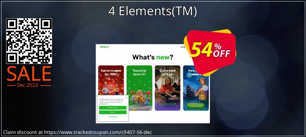 4 Elements - TM  coupon on World Party Day super sale