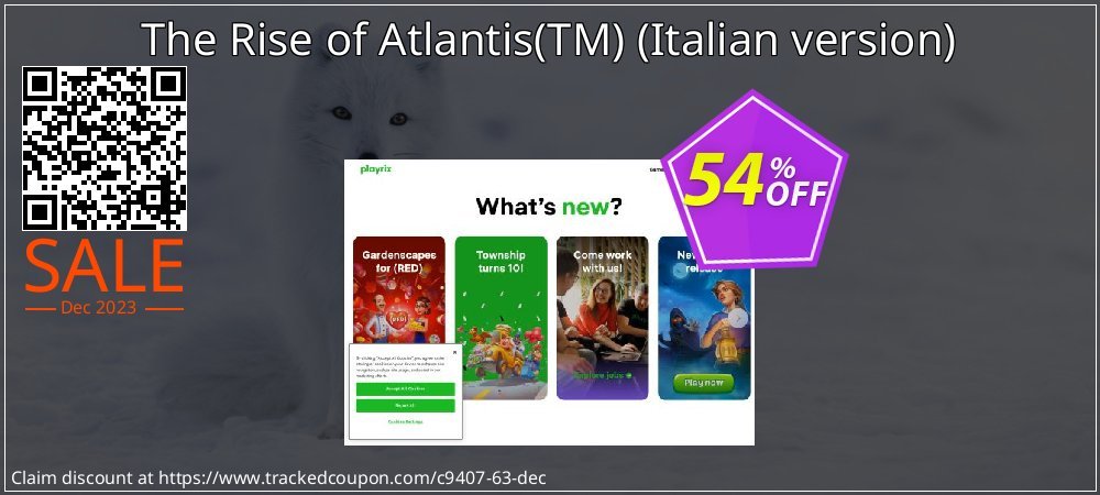 Get 50% OFF The Rise of Atlantis(TM) (Italian version) promo sales