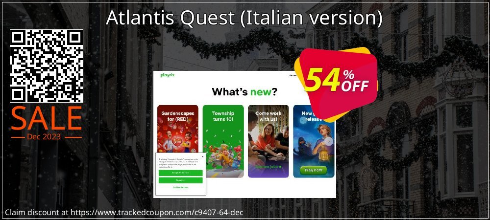 Atlantis Quest - Italian version  coupon on Tell a Lie Day offering sales
