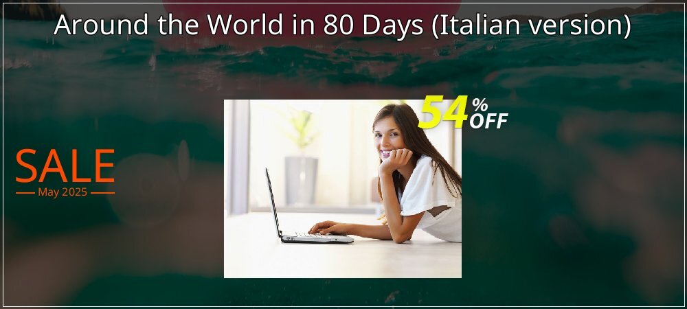 Around the World in 80 Days - Italian version  coupon on National Walking Day super sale