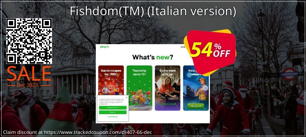 Fishdom - TM - Italian version  coupon on Black Friday offering sales