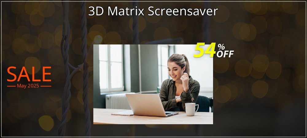 3D Matrix Screensaver coupon on April Fools' Day offer