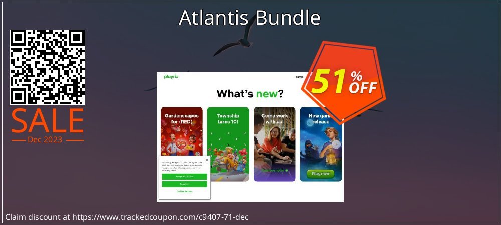 Atlantis Bundle coupon on World Party Day discount