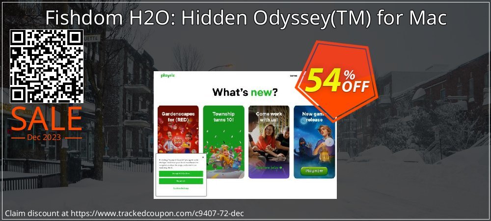 Fishdom H2O: Hidden Odyssey - TM for Mac coupon on April Fools' Day offering discount