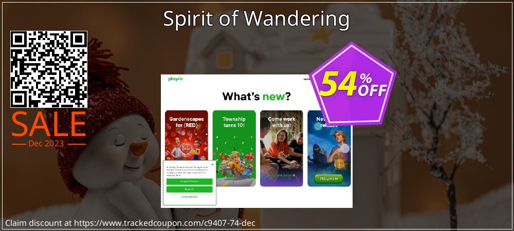 Spirit of Wandering coupon on Tell a Lie Day super sale