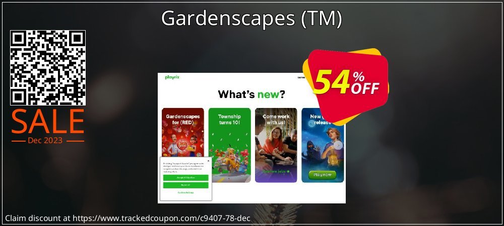 Gardenscapes - TM  coupon on Easter Day deals