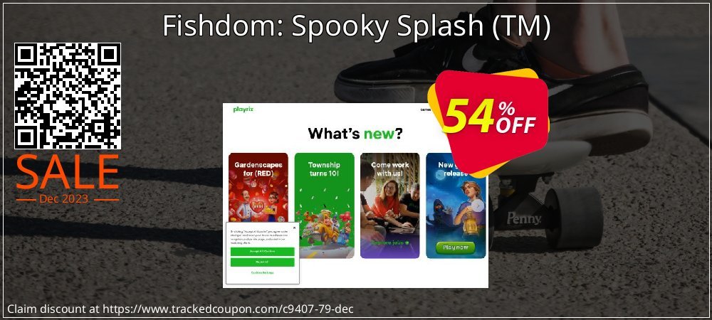 Fishdom: Spooky Splash - TM  coupon on National Champagne Day deals