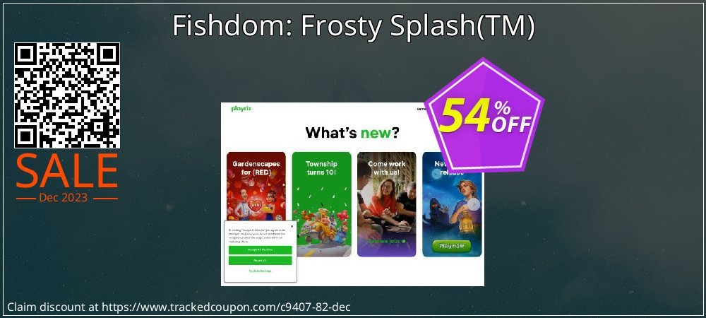 Fishdom: Frosty Splash - TM  coupon on April Fools' Day offering sales