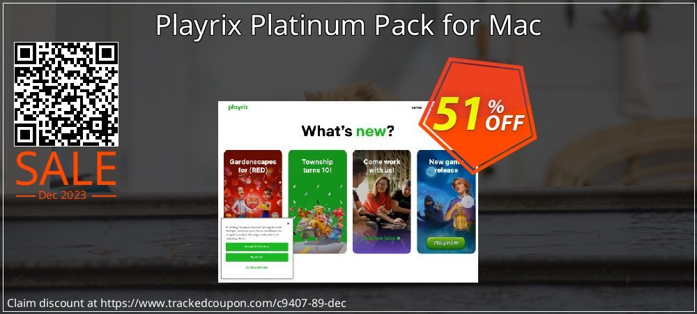 Playrix Platinum Pack for Mac coupon on Tell a Lie Day discount
