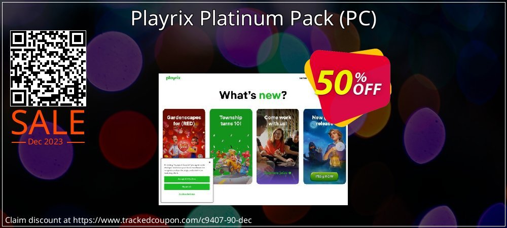 Playrix Platinum Pack - PC  coupon on National Walking Day offering discount