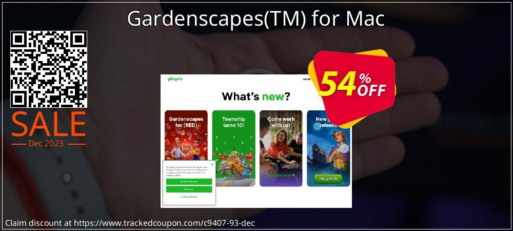 Gardenscapes - TM for Mac coupon on Constitution Memorial Day promotions