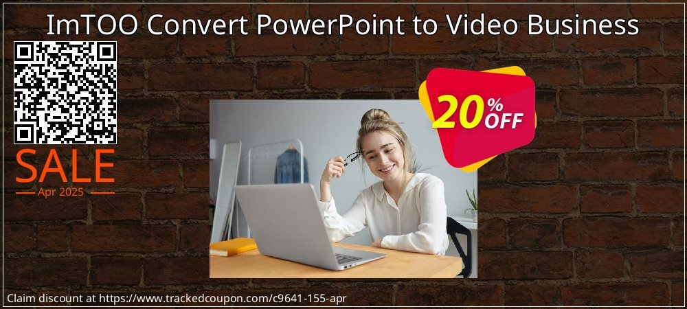 ImTOO Convert PowerPoint to Video Business coupon on World Backup Day offering sales