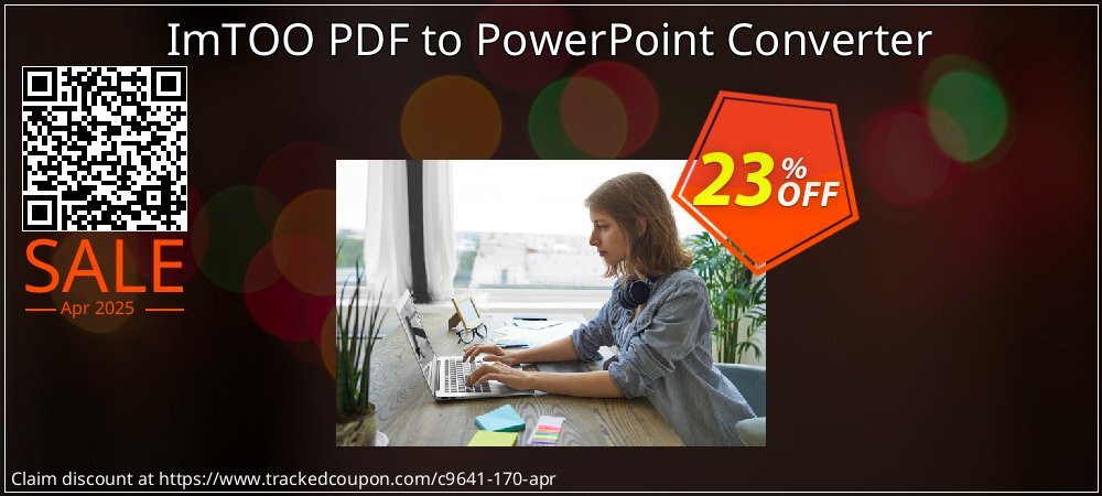 ImTOO PDF to PowerPoint Converter coupon on National Walking Day discount