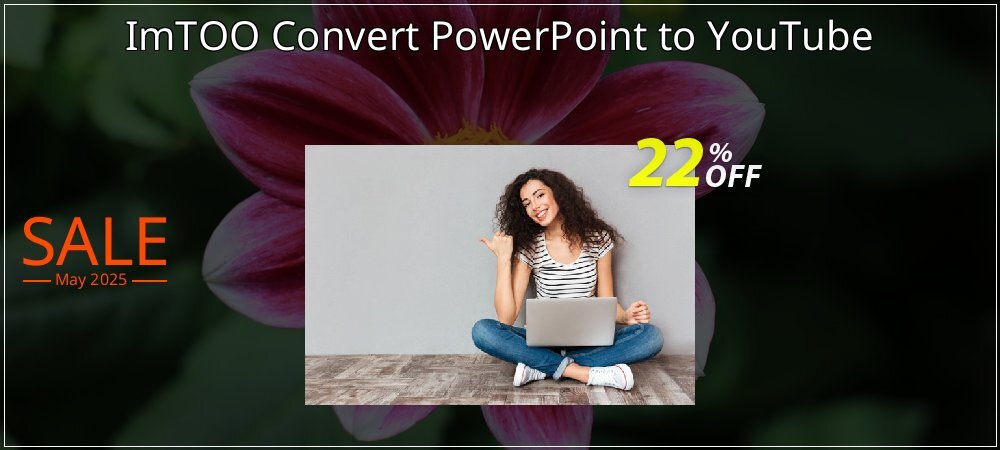 ImTOO Convert PowerPoint to YouTube coupon on April Fools' Day offer