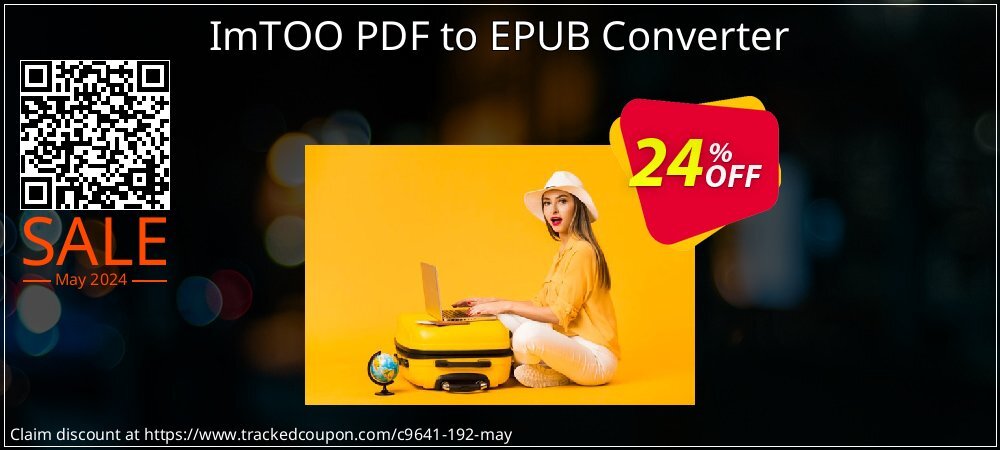 ImTOO PDF to EPUB Converter coupon on April Fools' Day discounts