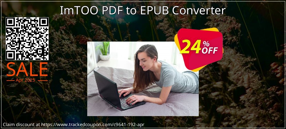 ImTOO PDF to EPUB Converter coupon on April Fools' Day discounts