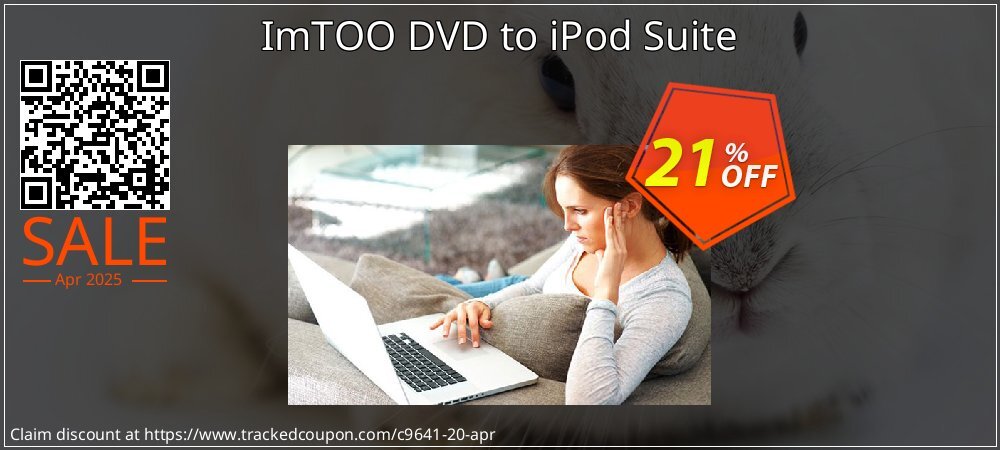 ImTOO DVD to iPod Suite coupon on National Walking Day super sale