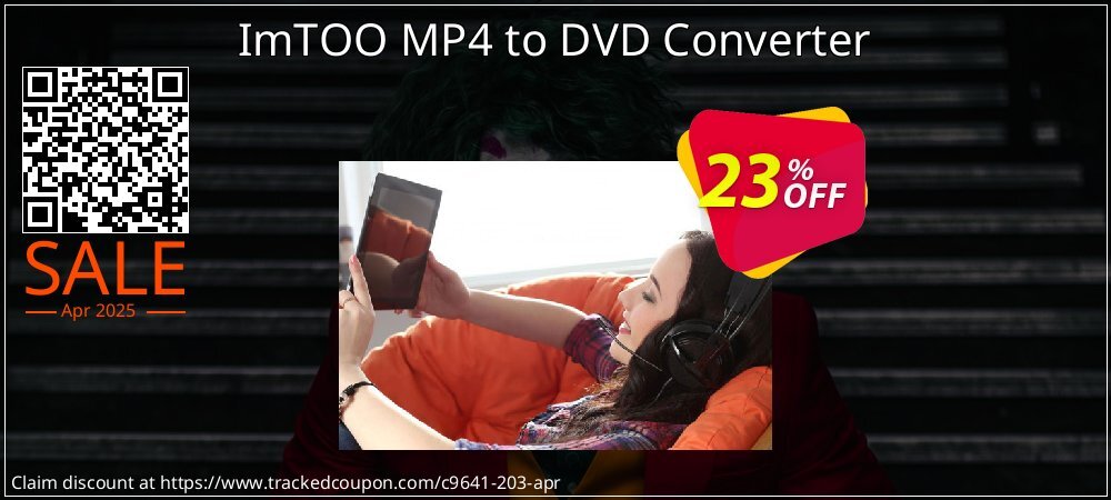 ImTOO MP4 to DVD Converter coupon on Easter Day sales