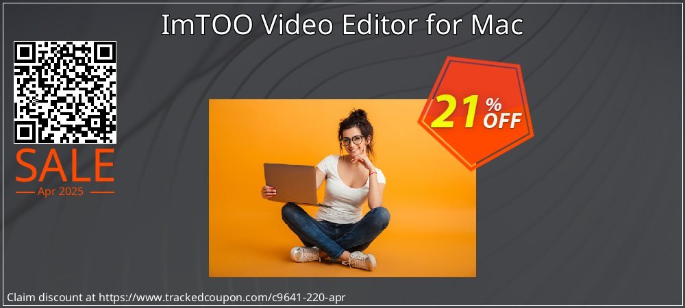 ImTOO Video Editor for Mac coupon on National Walking Day promotions