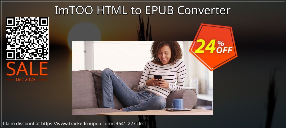 ImTOO HTML to EPUB Converter coupon on April Fools' Day super sale