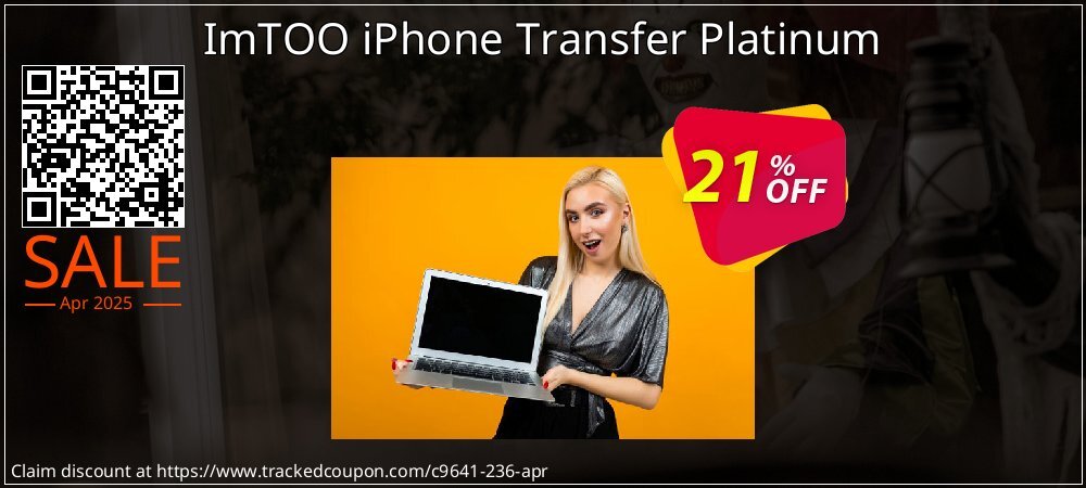 ImTOO iPhone Transfer Platinum coupon on World Party Day super sale