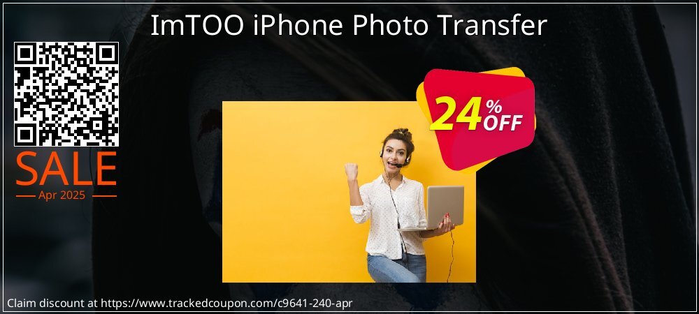 ImTOO iPhone Photo Transfer coupon on National Walking Day deals