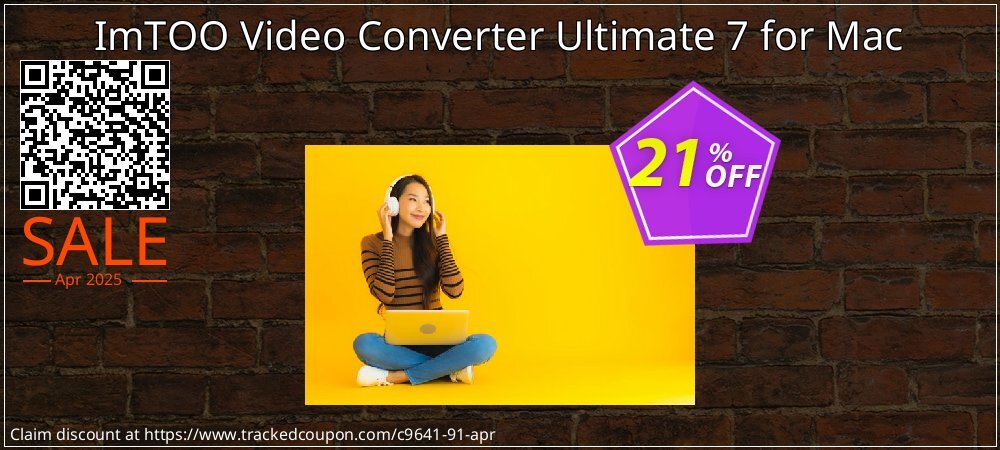 ImTOO Video Converter Ultimate 7 for Mac coupon on World Party Day offering sales