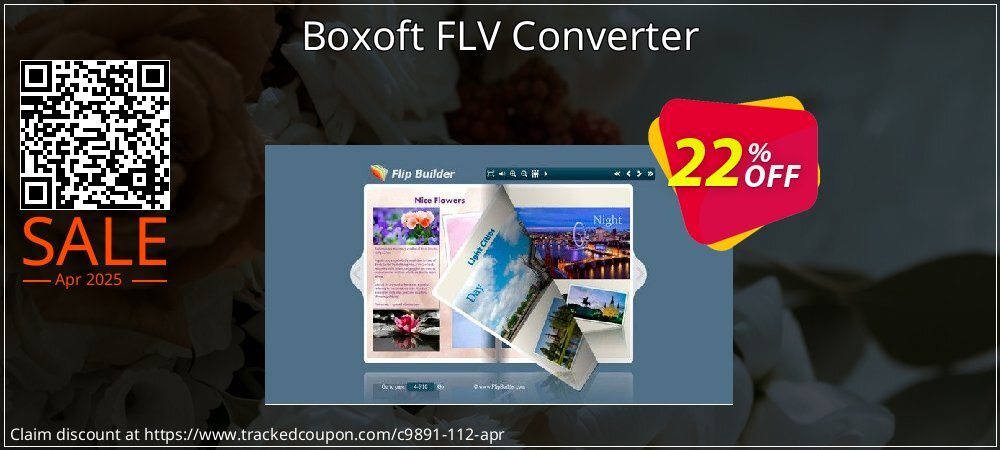 Boxoft FLV Converter coupon on April Fools Day offering sales