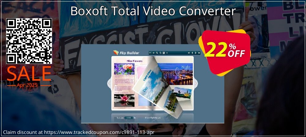 Boxoft Total Video Converter coupon on National Pizza Party Day promotions