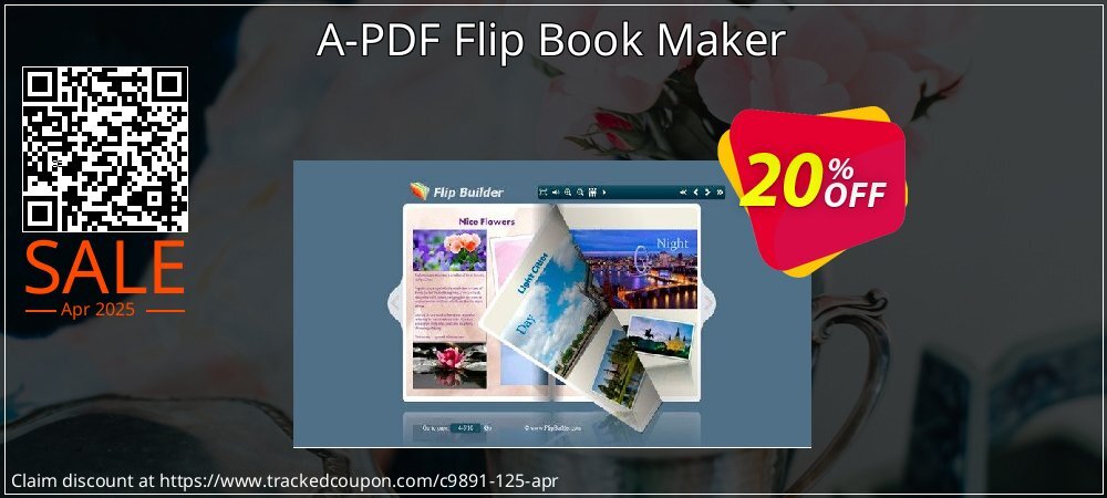 A-PDF Flip Book Maker coupon on Mother Day offer