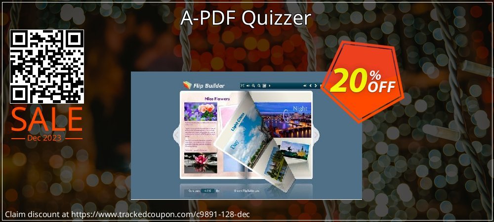 A-PDF Quizzer coupon on National Pizza Party Day offering sales