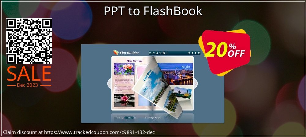 PPT to FlashBook coupon on National Memo Day sales