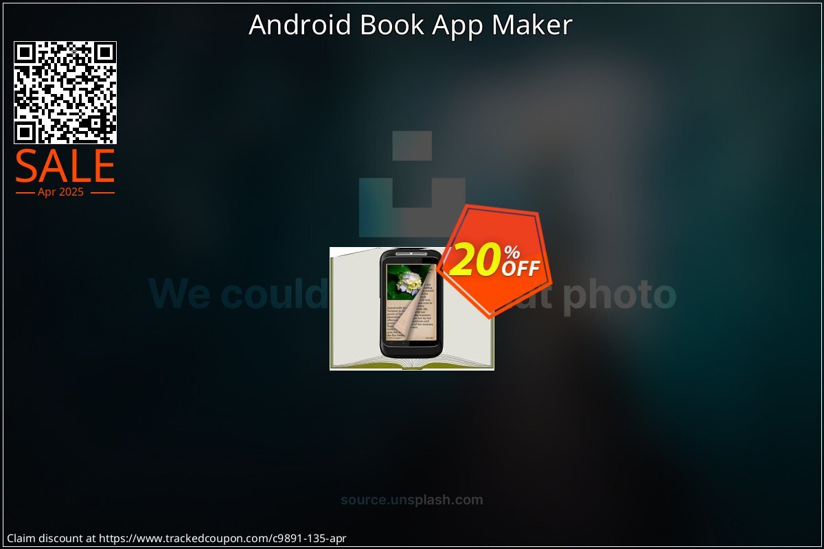 Android Book App Maker coupon on National Walking Day offer