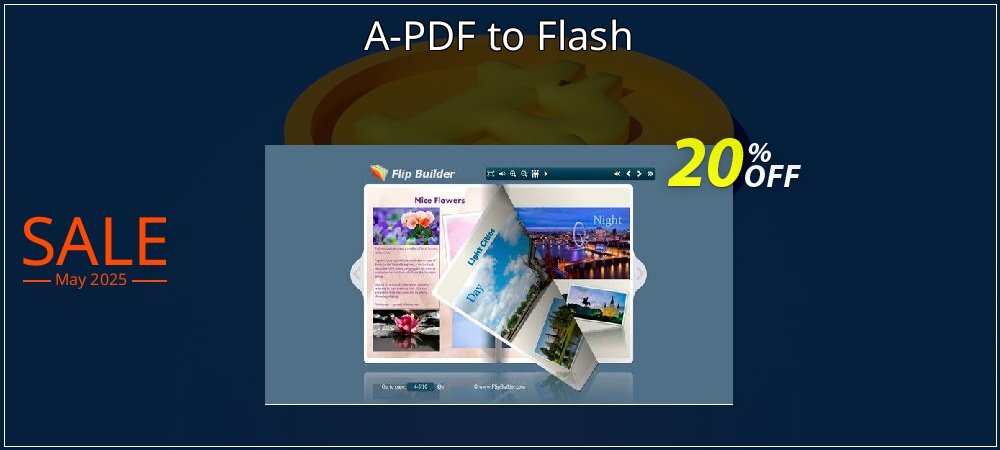 A-PDF to Flash coupon on National Memo Day offering sales