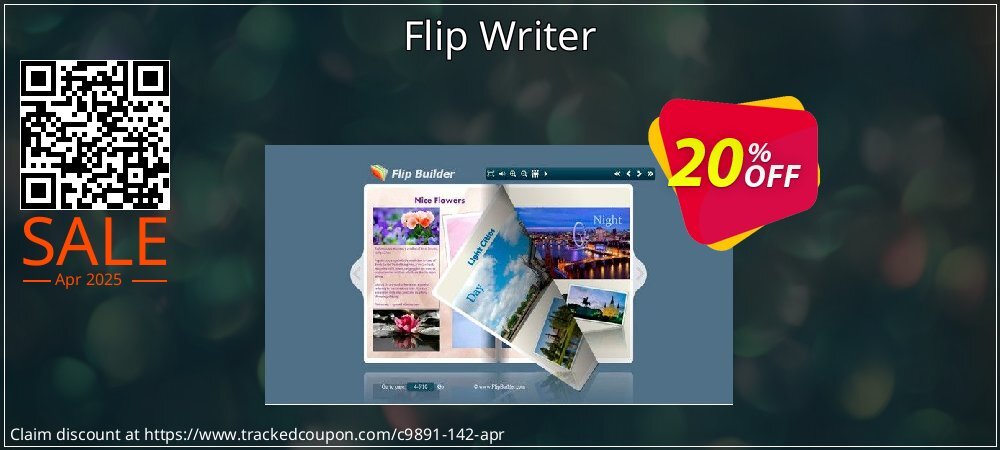 Flip Writer coupon on Working Day deals