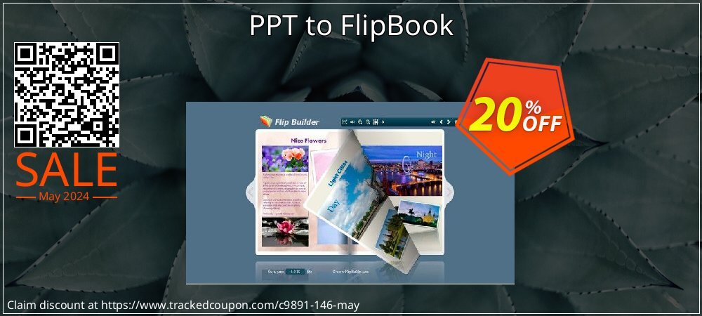 PPT to FlipBook coupon on World Party Day offering discount