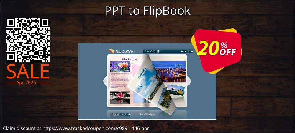 PPT to FlipBook coupon on World Party Day offering discount