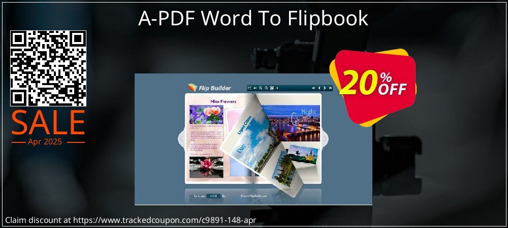 A-PDF Word To Flipbook coupon on National Pizza Party Day discounts