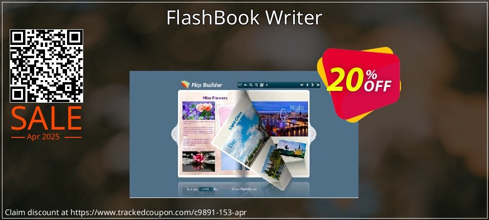 FlashBook Writer coupon on Easter Day offer