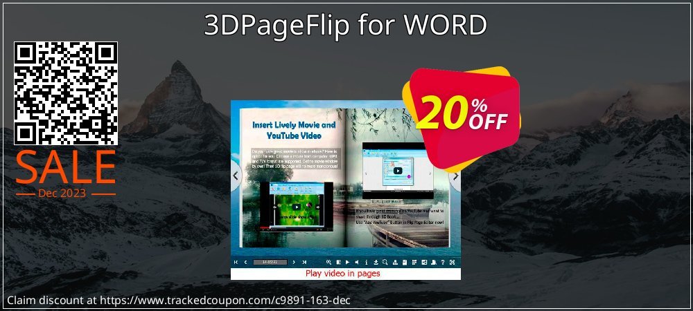 3DPageFlip for WORD coupon on Virtual Vacation Day offer